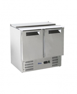 Стіл холодильний для салатів 2-дверний з відкидною кришкою 236161 Hendi Stainless steel