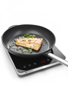 Плита індукційна 2000, HENDI, Kitchen Line, 230V/2000W, 295x400x(H)42mm 239230 Hendi Stainless steel