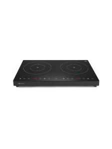 Плита індукційна подвійна чорна, HENDI, Kitchen Line, 230V/3500W, 608x405x(H)54mm 239414 Hendi Stainless steel
