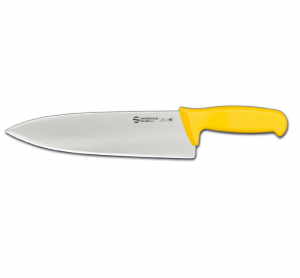 Ніж м’ясника Supra Colore, Ambrogio Sanelli, Жовтий, (L)410mm S349.026Y Hendi