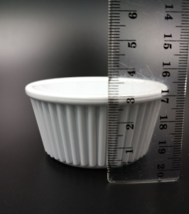 Рамекін для соусу-джему круглий 70 мл., Ø70мм, білий GS--0011W Gastro Plast PC Білий