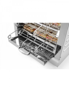 Тостер Milan-Toast + 6 затискачів для тостів, 3000 Вт 262214 Hendi Stainless steel