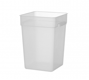 Харчовий контейнер з роздільником, HENDI, 20,8L, 290x290x(H)400mm 870969 Hendi