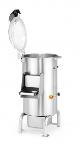 Картоплечистка Kitchen Line, 18 кг, HENDI, 18 кг., 230В/1100Вт, 622х540х(В)997мм 229224 Hendi Stainless steel;PC (Polycarbonate)