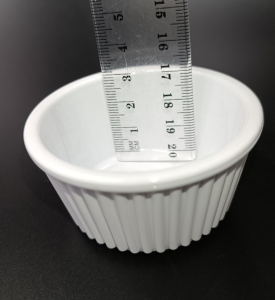 Рамекін для соусу-джему круглий 70 мл., Ø70мм, білий GS--0011W Gastro Plast PC Білий