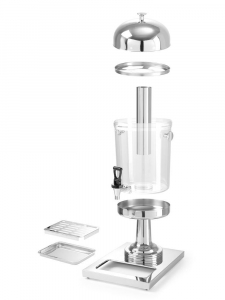 Диспенсер для соків - 8 л, 260x360x560 мм 425299 Hendi PC (Polycarbonate);Stainless steel