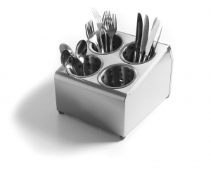 Вкладиш для столових приладів Profi Line, Ø97x137 мм 552490 Hendi Stainless steel