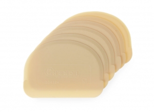 Скребок для тіста напівкруглий, компл. 6 шт., 120x88 мм 554166 Hendi PP (Polypropylene)
