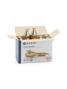 Балончики із вуглекислим газом, 10 шт. 588406 Hendi Aluminium