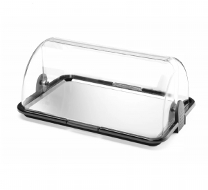 Вітрина  HENDI, 465x315x(H)195 мм 871775 Hendi Stainless steel;PP (Polypropylene);PS (Polystyrene)