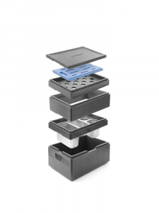 Хладоелемент - 320x265x(H)30 mm GN 1/1 707777 Hendi HDPE (High density Polyethylene)