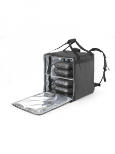 Ізотермічний рюкзак для доставки їжі 410x400x(H)470 mm 709801 Hendi Aluminium;PE (Polyethylene);Polyester 100%;PP (Polypropylene)