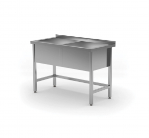 Стіл двохкамерний  1200x600x(H)850,  висота камери  300 мм 813485 Hendi Stainless steel