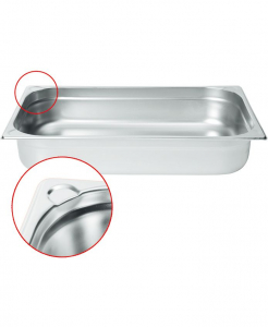 Гастроемкость Kitchen Line GN 1/1 (H)100 мм
