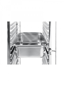 Візок для лотків 15 x GN 1/1 810613 Hendi Stainless steel