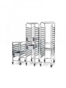 Візок для лотків 15 x 600x400 мм 810651 Hendi Stainless steel