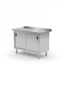 Стіл-тумба дверцята купе 800x600x(H)850 мм 811641 Hendi