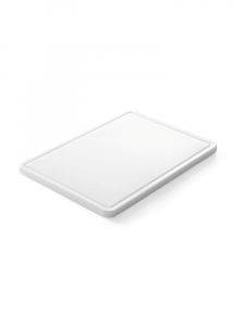 Дошка обробна універсальна з жолобком 355x250x(H)15 мм. 826362 Hendi HDPE (High density Polyethylene)