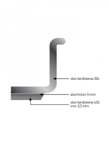 Сотейник для смаження без кришки Profi Line, 1,50 л, Ø200x(H)60 мм 830376 Hendi Stal nierdzewna 18/10