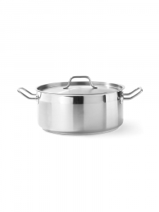 Каструля низька з кришкою Profi Line, 7,50 л, Ø280x(H)120 мм 830505 Hendi