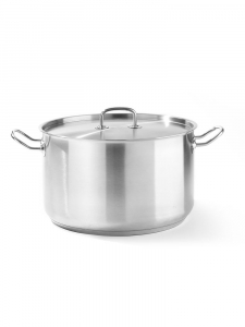 Каструля середня з кришкою Kitchen Line, 15 л, Ø320x(H)190 мм 836507 Hendi