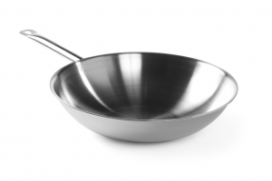 Сковорода Вок 3-ply - без кришки, Ø360x(H)90 мм 839003 Hendi Aluminium;Stal nierdzewna 18/0;Stal nierdzewna 18/8
