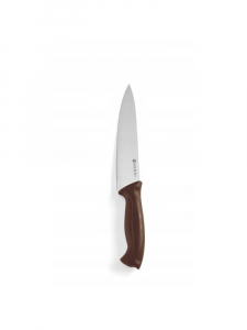 Ніж HACCP кухарський, коричневий, 180 мм 842669 Hendi