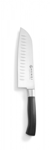 Ніж Santoku Profi Line 180 мм 844274 Hendi Niemiecka Stal X50CrMoV15;POM (Polioksymetylen)