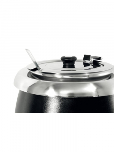 Марміт для перших страв Kitchen Line, 8 л, SS, 230В/400Вт, ⌀330x(H)363mm 860083 Hendi Stainless steel