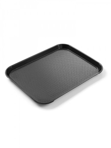 Піднос Fast Food - великий, 350x450 мм, чорний 878859 Hendi PP (Polypropylene)
