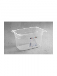 Гастроємність HACCP із поліпропілену GN 1/4 (H)65 мм 880388 Hendi PP (Polypropylene)