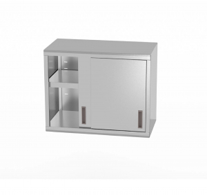 Шафа-купе підвісна з розсувними дверима 800x400x (H) 600 814178 Hendi