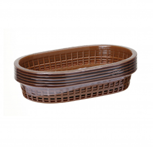 Кошик для хліба овальний, HENDI, Брунатний, 6 pcs., 275x175x(H)38mm 426296 Hendi