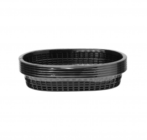 Кошик для хліба овальний, HENDI, Чорний, 6 pcs., 275x175x(H)38mm 426890 Hendi PP (Polypropylene)