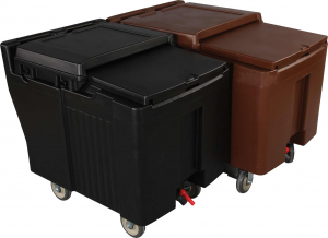Візок для льоду для напоїв 125 л. (57 кг.) BK--00125 Gastro Plast PE чорний