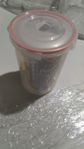 Дозатор для соусу з помпою, круглий, прозорий 1,5л. GDP--0004 Gastro Plast PP Прозорий