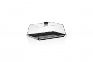 Кришка-купол 260х210, сумісна з GFT--0016BL GF--0016BL Gastro Plast PC Прозорий