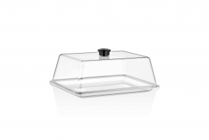 Кришка-купол 260х210, сумісна з GFT--0016BL GF--0016BL Gastro Plast PC Прозорий