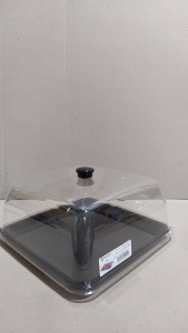 Кришка-купол 280х280, сумісна з GFT--0018BL GF--0018 Gastro Plast PC Прозорий
