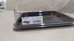 Кришка-купол 280х280, сумісна з GFT--0018BL GF--0018 Gastro Plast PC Прозорий