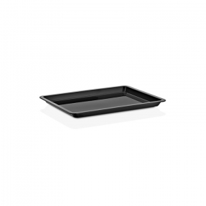 Піднос GN 1/ 2, чорний, сумісний з GF--0012, без кришки GFT--0012BL Gastro Plast PC Чорний
