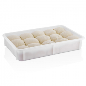 Контейнер для тіста для піци 600*400*100 мм  (PP) GPH--00100 Gastro Plast PP Білий