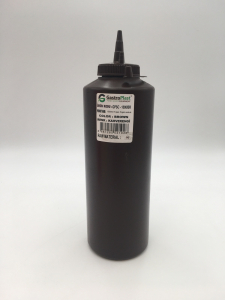 Диспенсер для соусів 1000 мл. (коричневий) GPSC--001000Y Gastro Plast PE Киричневий, з ковпачком