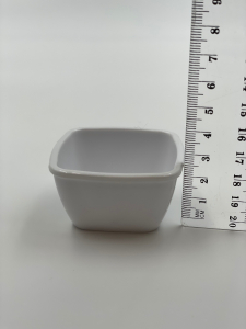 Рамекін для соусу-джему квадратний 50мл., 5х5см, білий GS--0003W Gastro Plast PC Білий