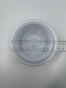 Кришка на тарілку для супу, прозора, підходить для GP--00J12W GPL--00J12tr Gastro Plast PC Прозорий