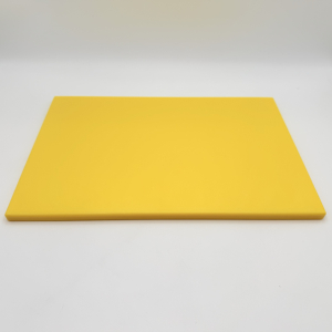 Дошка обробна HDPE-500  HACCP Жовта 600*400*18 MM