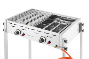 Гриль газовий Roast-Master Pro, HENDI, 11,6kW, 790x560x(H)900мм 148808 Hendi