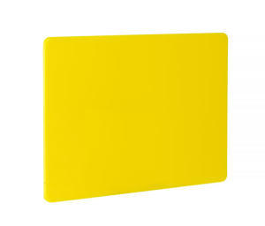 Дошка обробна HACCP 450x300, жовта, 450x300х10мм 827055 Hendi