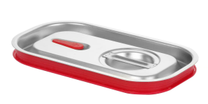 Кришка для GN з силіконовою прокладкою, Kitchen Line, GN 1/4, 265x162мм 807644 Hendi