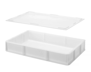 Кришка для контейнера для тіста GN 1/1, 530x325x(H)20мм, біла 880982 Hendi HDPE (High density Polyethylene)